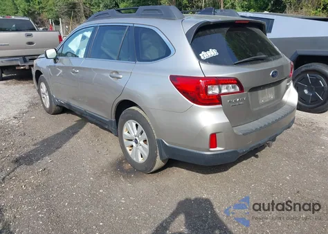 2016 Subaru Outback 2.5I Premium z USA, uszkodzony, nr VIN 4S4BSACC4G3291895